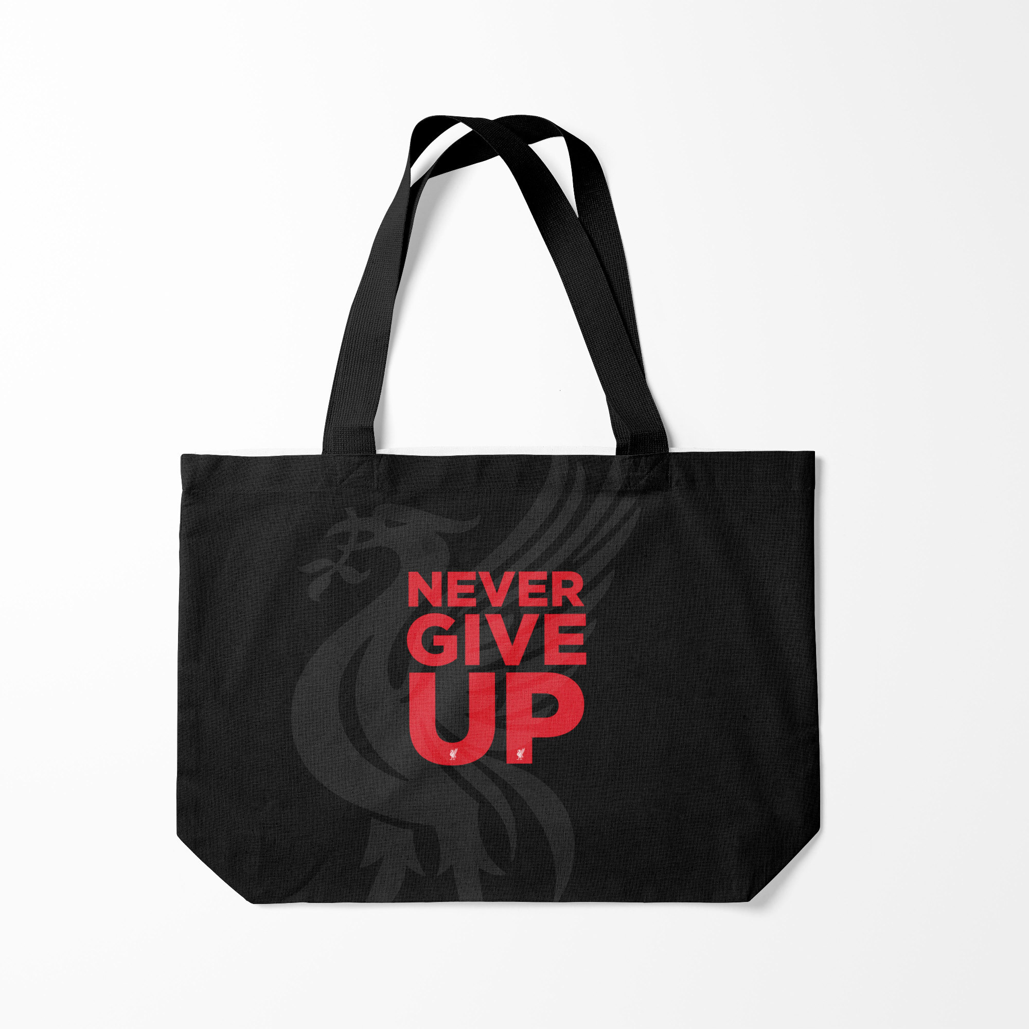 

Сумка шoппер унисекс Burnettie Never Give UP 4 0, черный, Never Give UP 4 0