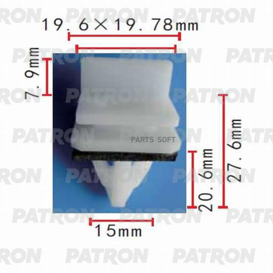 

Зажим пластиковый Acura, Honda применяемость: отделка порогов, молдинги PATRON P37-0124