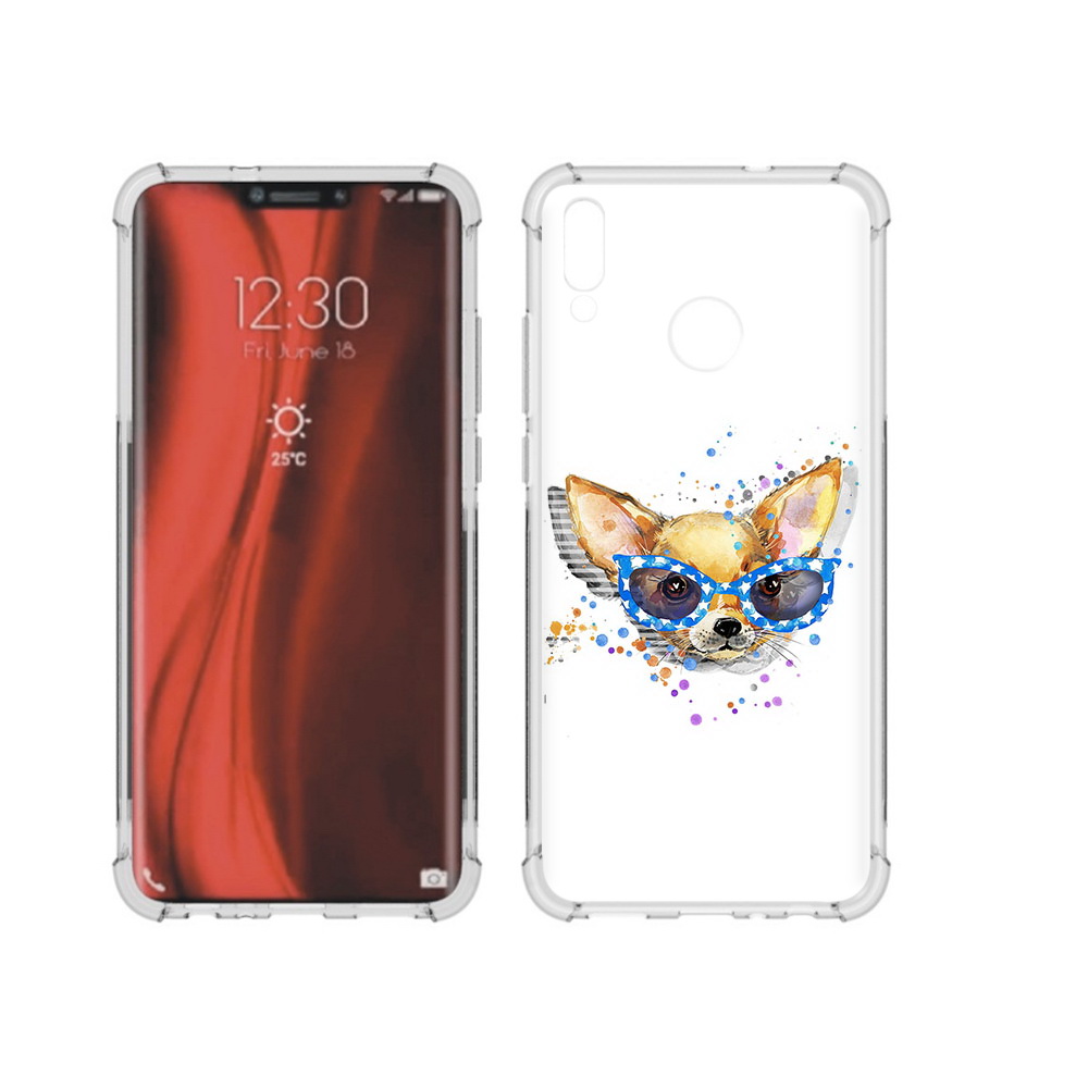 

Чехол MyPads Tocco для Honor 8X чихуа-хуа в очках (PT118984.69.691), Tocco