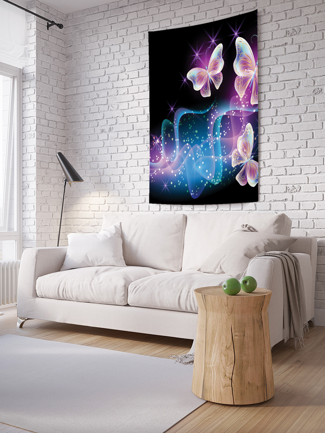 

Вертикальное фотопанно на стену JoyArty Праздничная подсветка 150x200 см, Праздничная подсветка