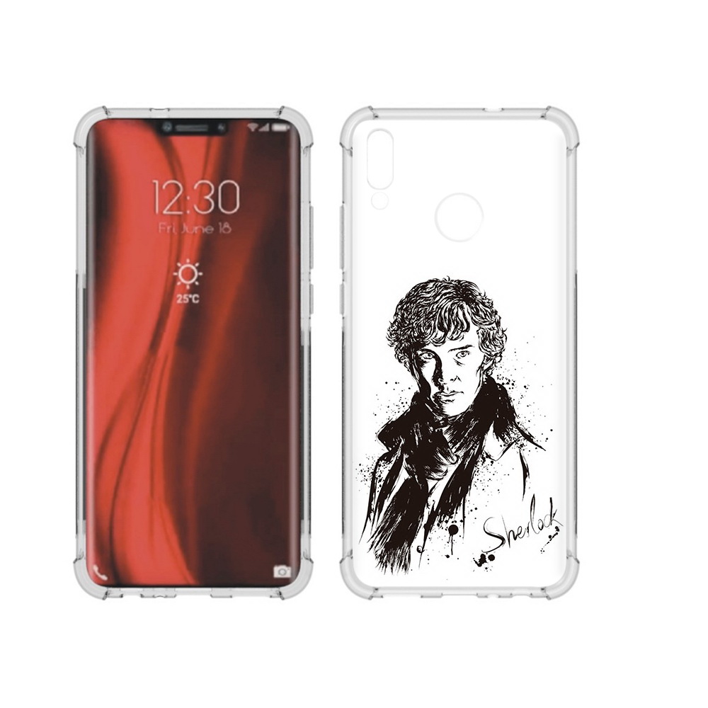 

Чехол MyPads Tocco для Honor 8X шерлок холмс портрет (PT118984.69.698), Tocco