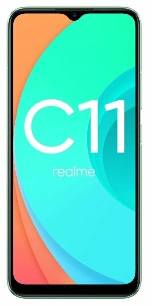 

Смартфон realme C11 2/32GB, мятный зеленый, Смартфон