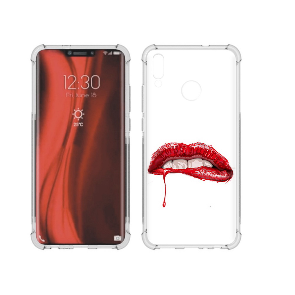 

Чехол MyPads Tocco для Honor 8X яркие красные губы (PT118984.69.706), Tocco