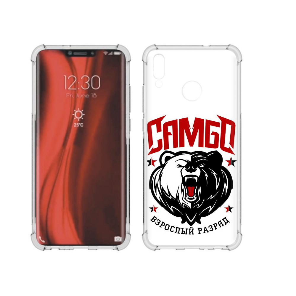

Чехол MyPads Tocco для Honor 8X Единоборства Самбо медведь (PT118984.69.75), Tocco