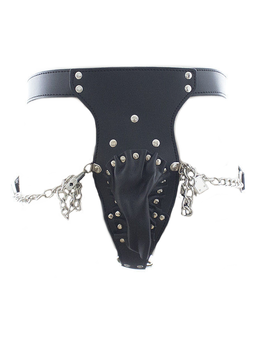 Пояс верности мужской KISSEXPO черный