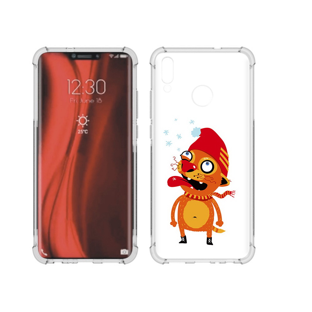 

Чехол MyPads Tocco для Honor 8X Зимний кот (PT118984.69.88), Tocco