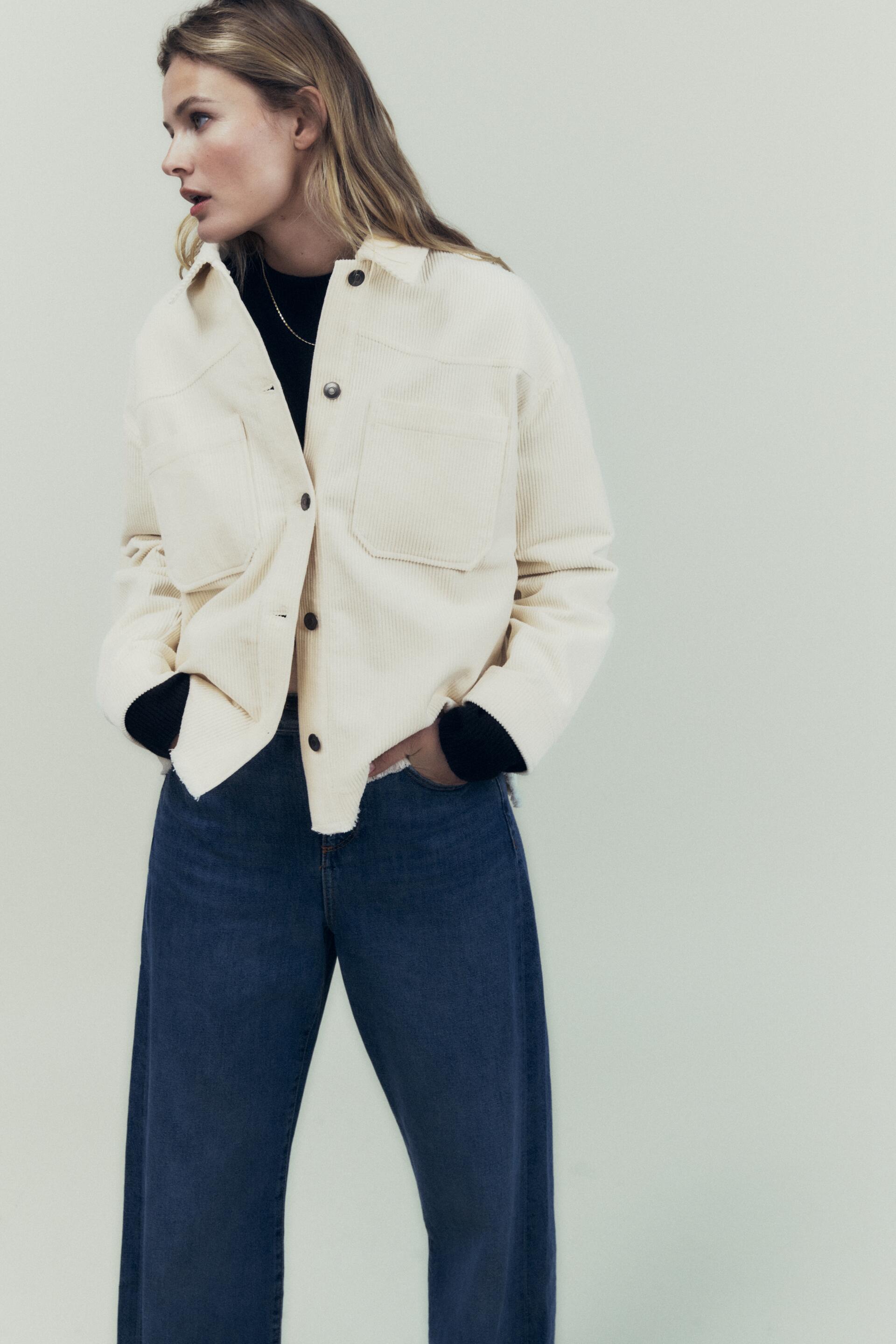 

Рубашка женская ZARA 08771954 белая M (доставка из-за рубежа), 08771954