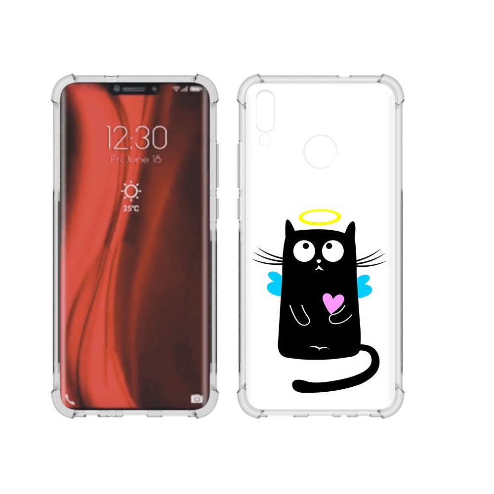 Чехол MyPads Tocco для Honor 8X Кот ангелок (PT118984.69.96)
