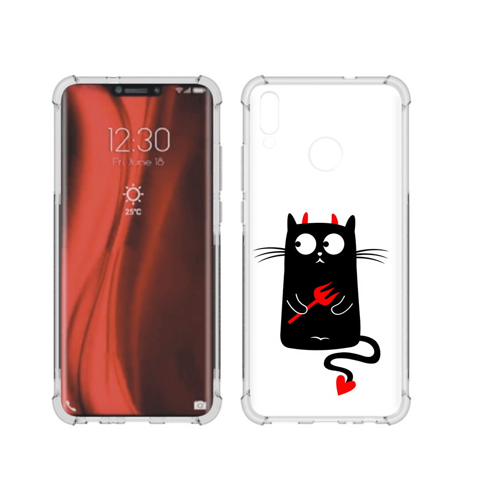 

Чехол MyPads Tocco для Honor 8X Кот демон (PT118984.69.97), Tocco