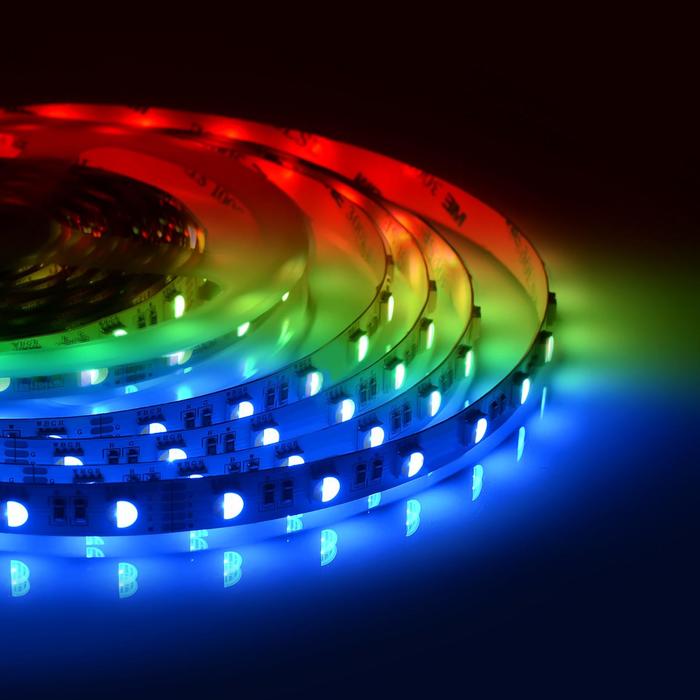 

Светодиодная лента Apeyron Р00014093 5 м разноцветный/RGB