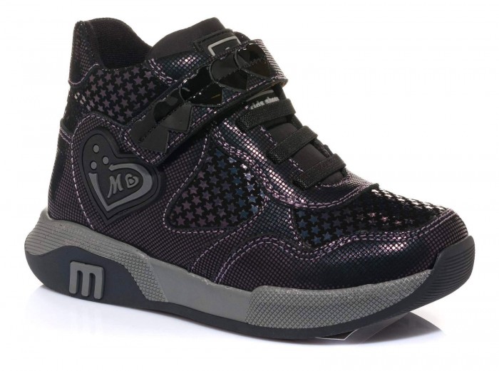 Ботинки Minimen 2293_22, фиолетовый-черный, 22