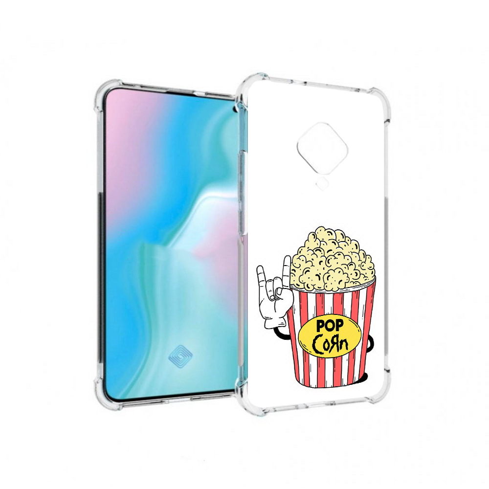 

Чехол MyPads Tocco для Vivo S5 крутой попкорн (PT226962.406.427), Прозрачный, Tocco