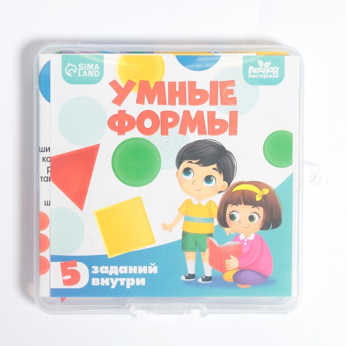 Мозаика «Умные формы» woodlandtoys мозаика дерево 067106