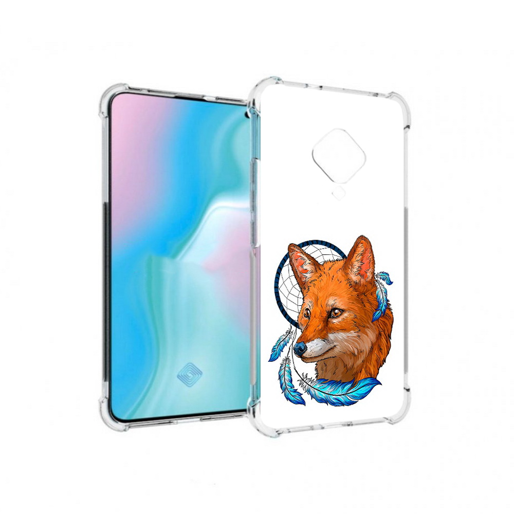 

Чехол MyPads Tocco для Vivo S5 лиса и ловец снов (PT226962.406.438), Прозрачный, Tocco