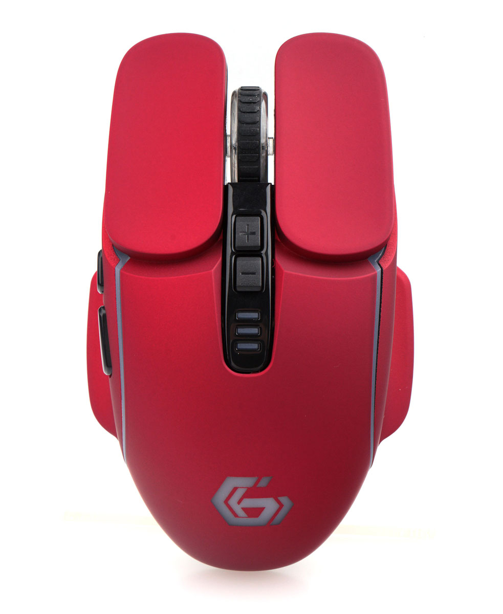 фото Беспроводная игровая мышь gembird red (mgw-510)