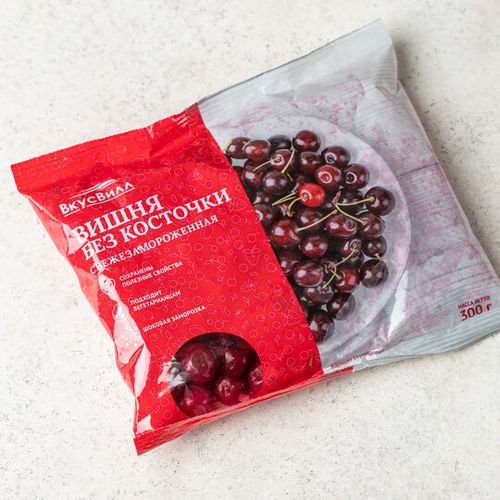 

Вишня ВкусВилл без косточки свежезамороженная 300 г