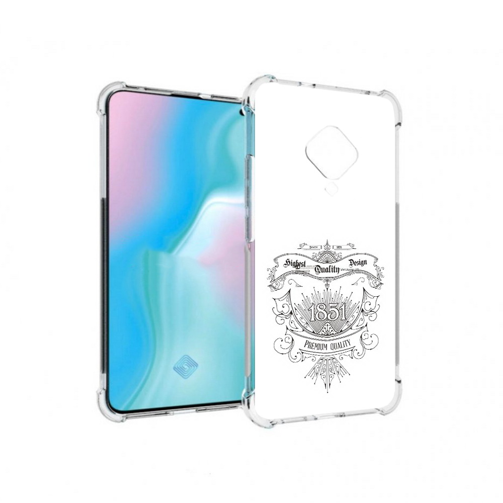 

Чехол MyPads Tocco для Vivo S5 логотип 1851 год (PT226962.406.444), Прозрачный, Tocco