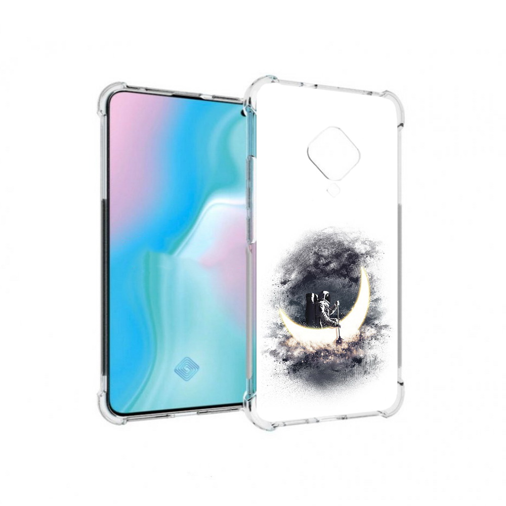 

Чехол MyPads Tocco для Vivo S5 лунный путешественник (PT226962.406.448), Прозрачный, Tocco