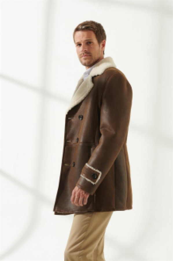 

Дубленка мужская Black Noble 206 коричневая S (доставка из-за рубежа), Коричневый, 206