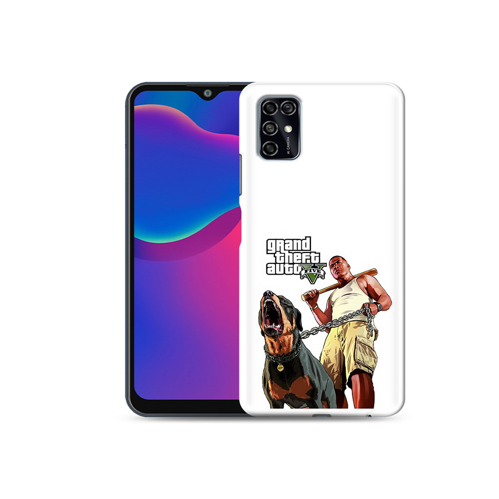 Чехол MyPads Tocco для ZTE Blade V2020 Smart GTA грозная собака (PT156449.459.18)