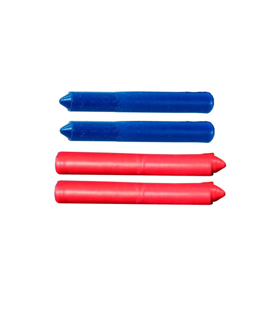 комплект карандашей по стеклу минимед vitrograf красный х 5 шт 98967 Набор карандашей по стеклу МиниМед Vitrograf 2 красных + 2 синих 98969