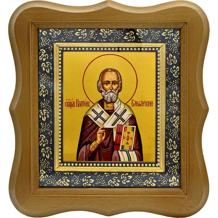 

Платон Йованович, Банялукский, епископ, священномученик. Икона на холсте.