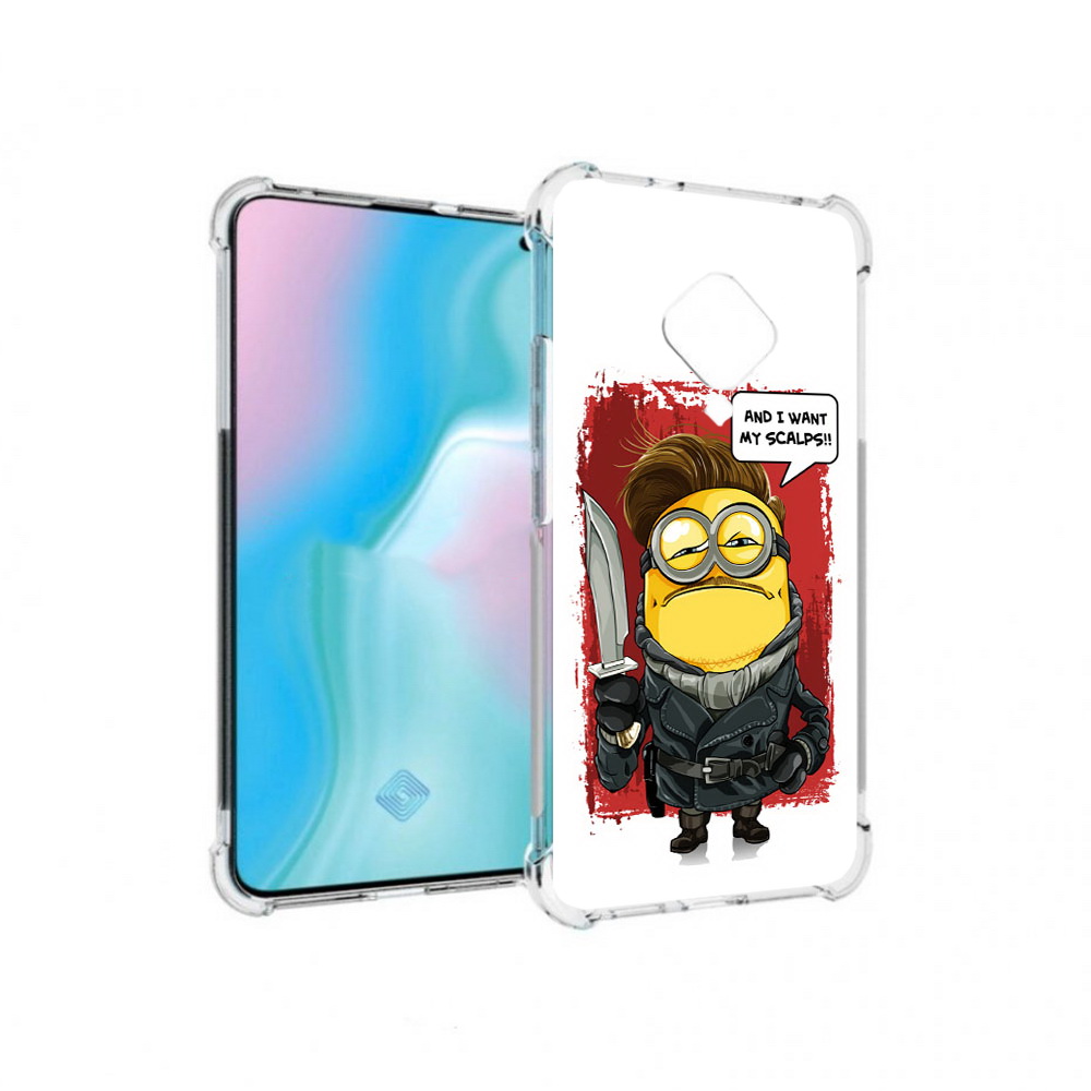 

Чехол MyPads Tocco для Vivo S5 миньон убийца (PT226962.406.477), Прозрачный, Tocco