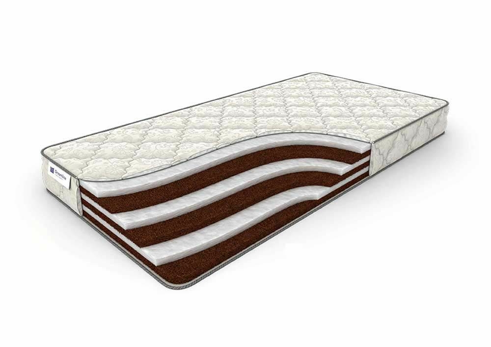 

Матрас Dreamline Springless Mix Hol 155х200, Белый, Mix Hol