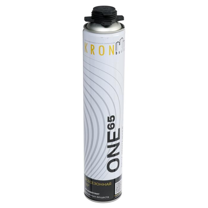 

Пена монтажная KRONbuild ONE 65, всесезонная, 850 мл