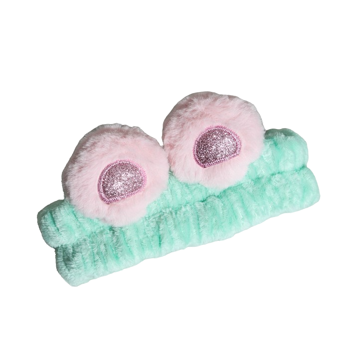 Повязка для умывания Мишутка, цвет микс