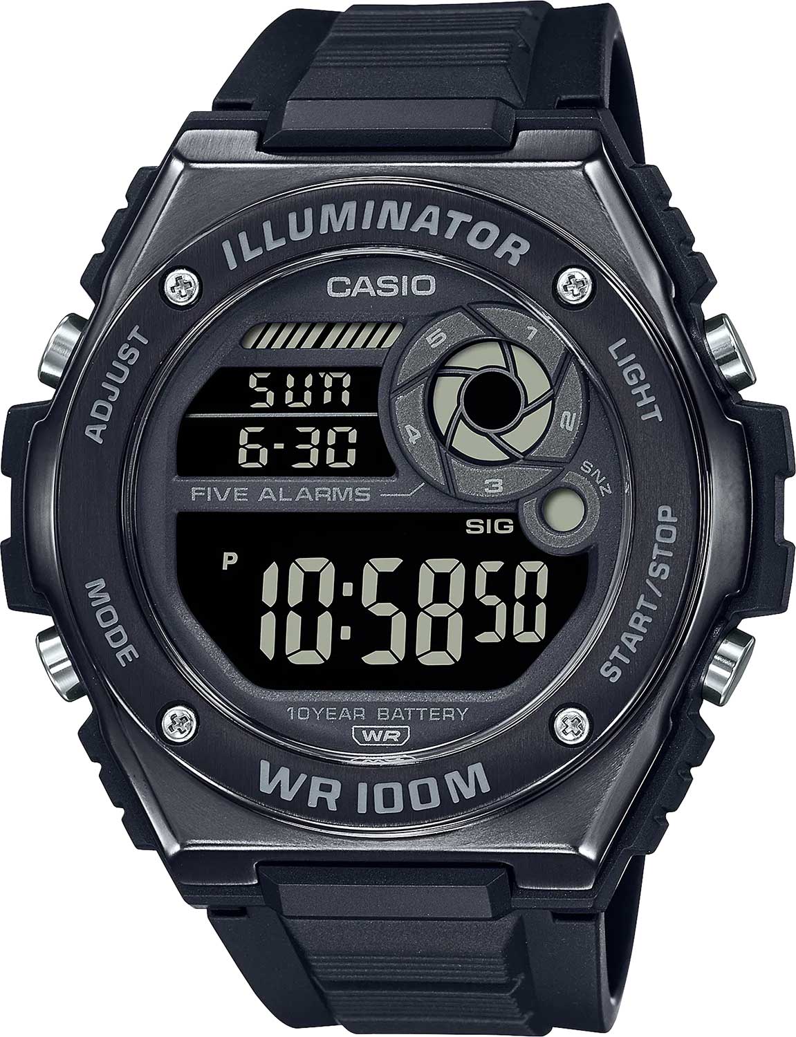 

Наручные часы мужские Casio MWD-100HB-1B, MWD-100HB-1B