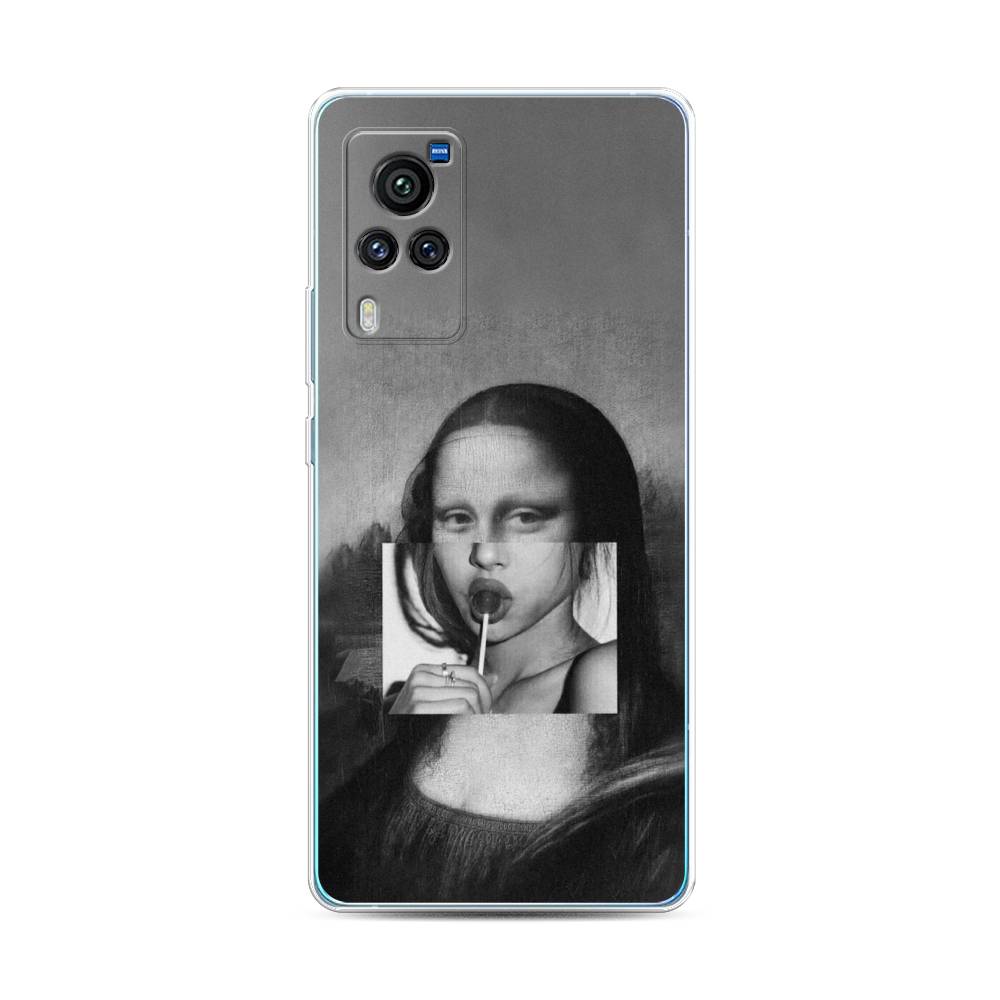 

Чехол Awog на Vivo X60 Pro "Mona Lisa sucking lollipop", Разноцветный, 263850-9