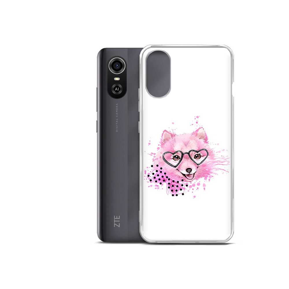 

Чехол MyPads Tocco для ZTE Blade A31 Plus розовый волченок (PT226943.475.585), Прозрачный, Tocco