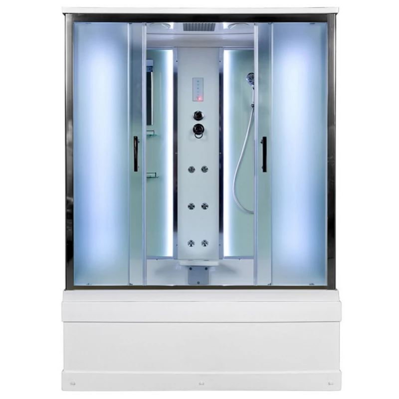 

Душевая кабина Deto EM4516 с LED-подсветкой и парогенератором, EM4516