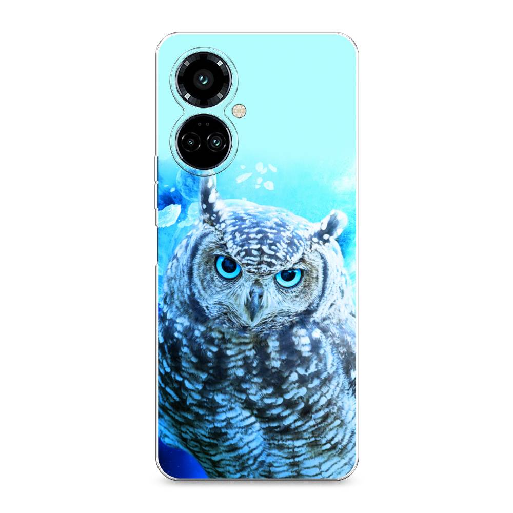 

Силиконовый чехол "Сова арт 7" на Tecno Camon 19 Pro