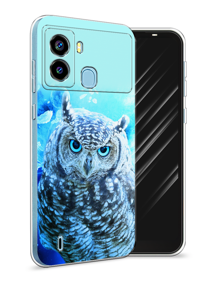 

Чехол Awog на Tecno Pop 6 "Сова арт 7", Разноцветный, 302050-1