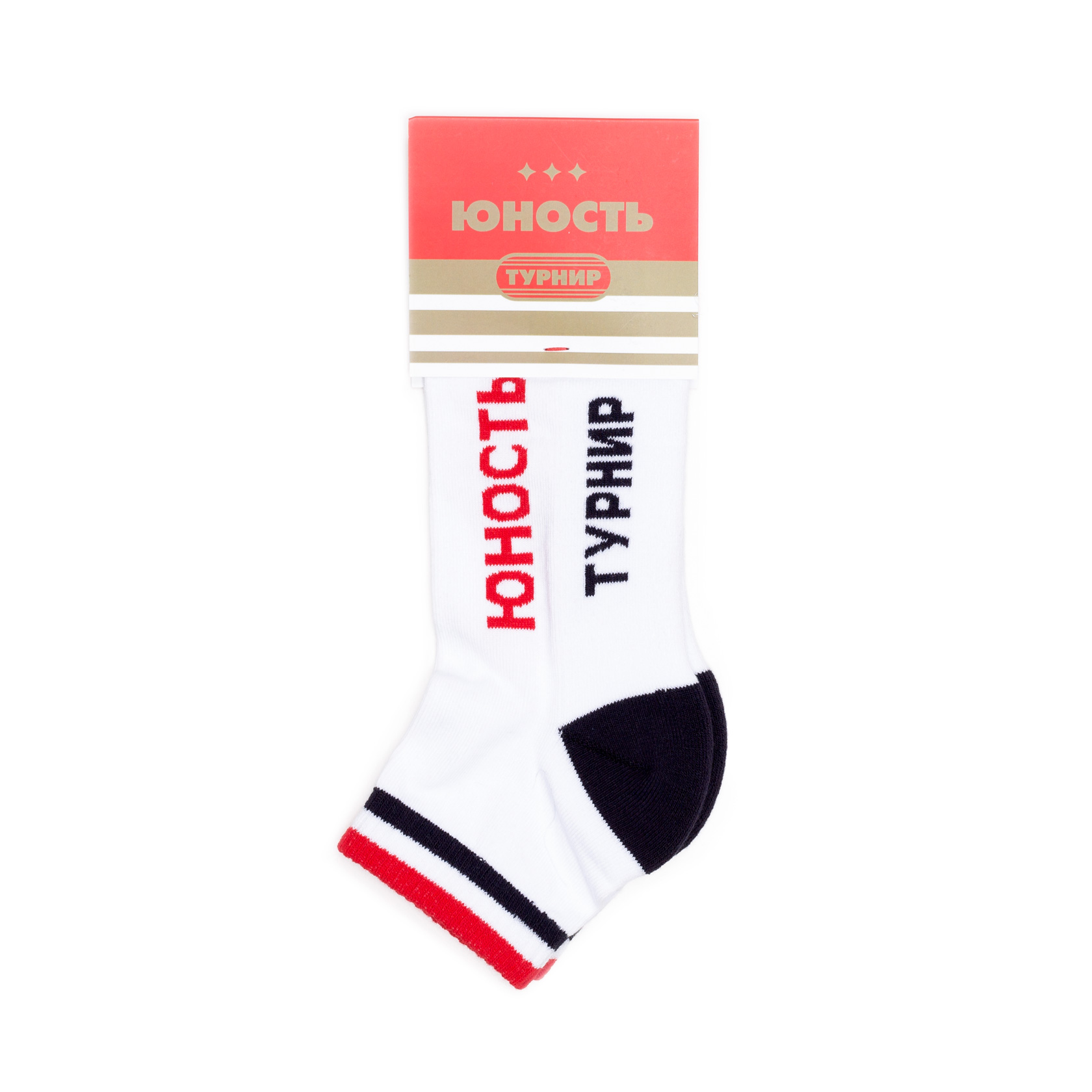 фото Носки унисекс юность yunos socks ankle turninr белый 36-40