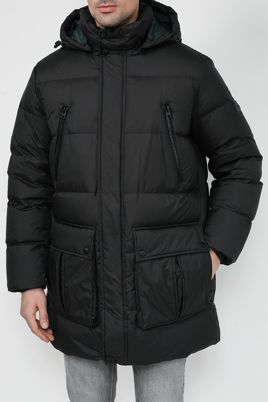 

Пуховик мужской Marc O'Polo 329092670084 черный 2XL, 329092670084