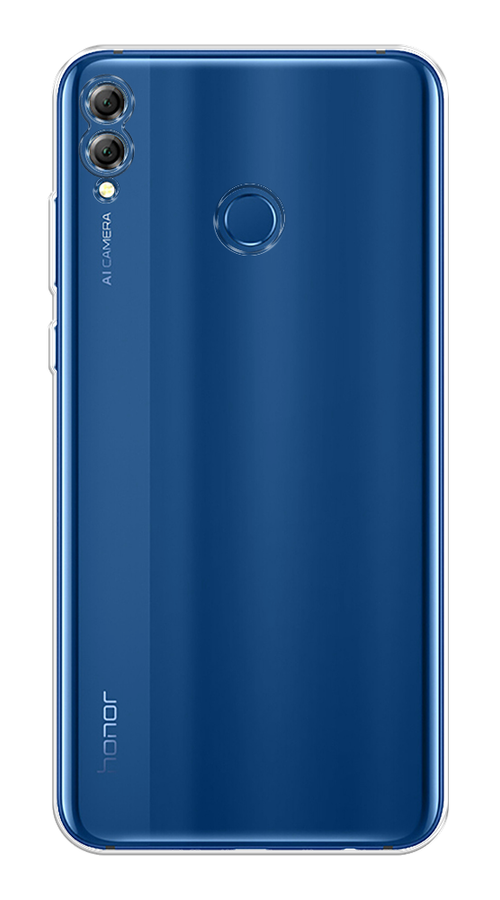 

Чехол на Honor 8X прозрачный, 66750-1