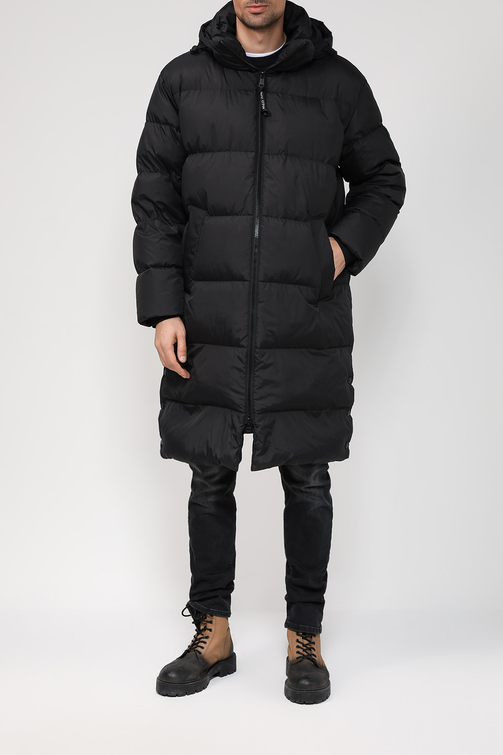 

Пуховик мужской Marc O'Polo 329096070138 черный 2XL, 329096070138