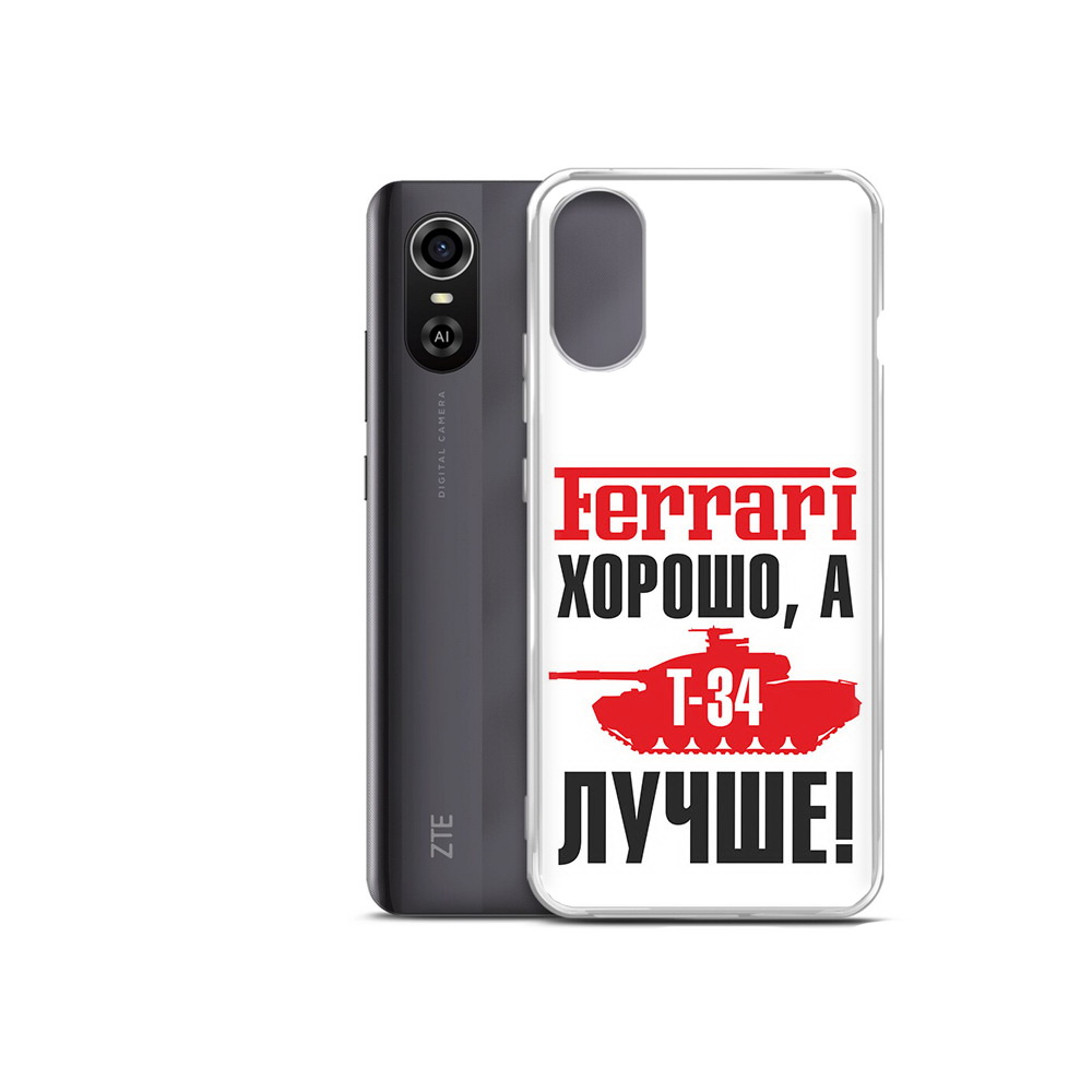 

Чехол MyPads Tocco для ZTE Blade A31 Plus т 34 лучше (PT226943.475.635), Прозрачный, Tocco