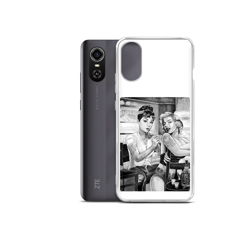 

Чехол MyPads Tocco для ZTE Blade A31 Plus тату мастер (PT226943.475.637), Прозрачный, Tocco