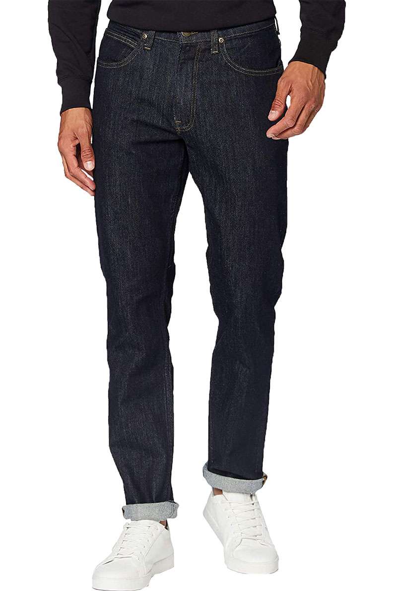 фото Джинсы мужские lee men brooklyn straight jeans черные 34/32