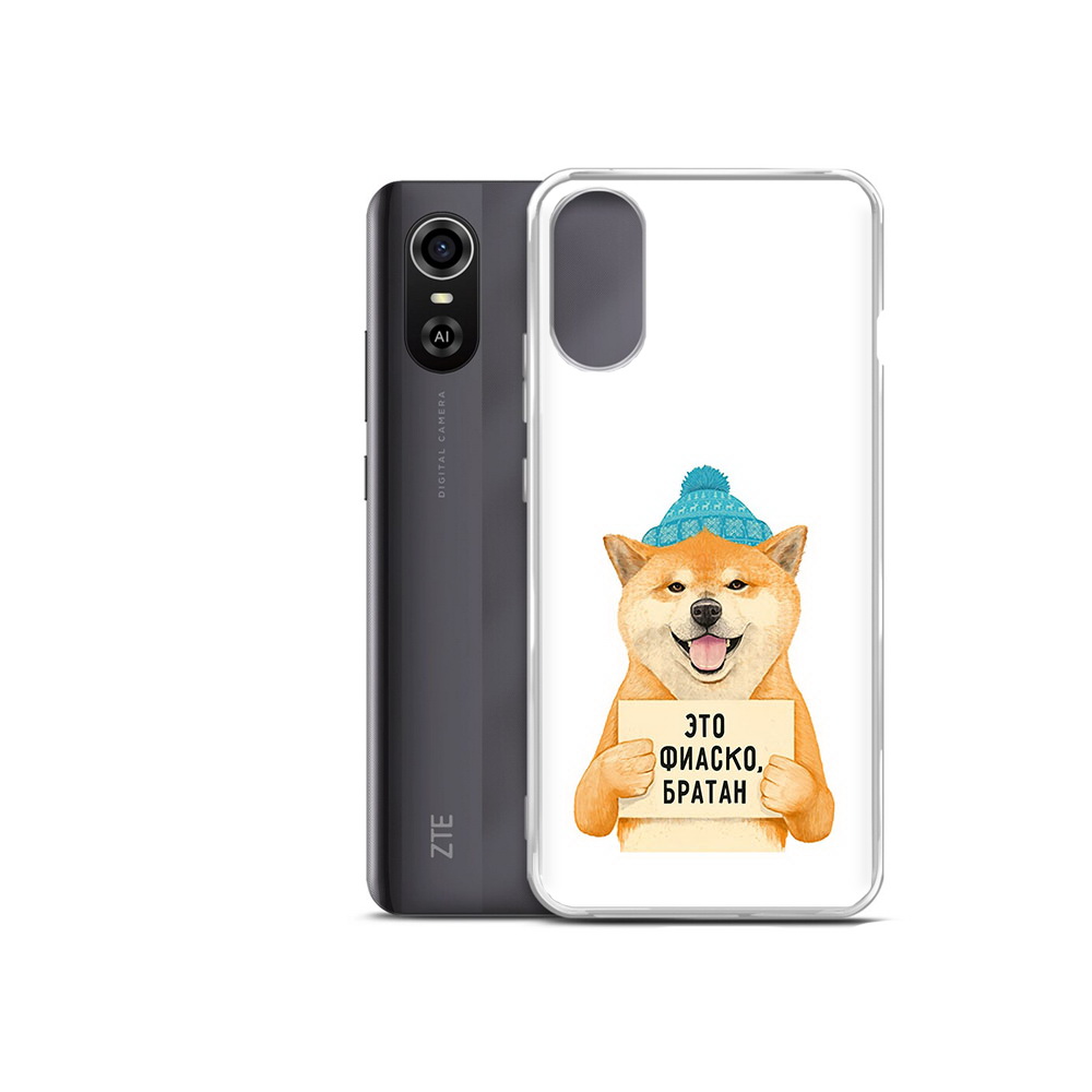 

Чехол MyPads Tocco для ZTE Blade A31 Plus фиаско (PT226943.475.656), Прозрачный, Tocco