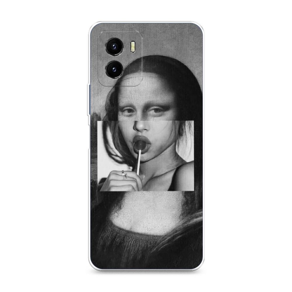 фото Силиконовый чехол "mona lisa sucking lollipop" на vivo y10 awog