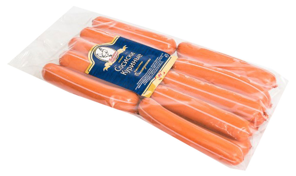 

Сосиски Донские традиции Куриные +-1 кг