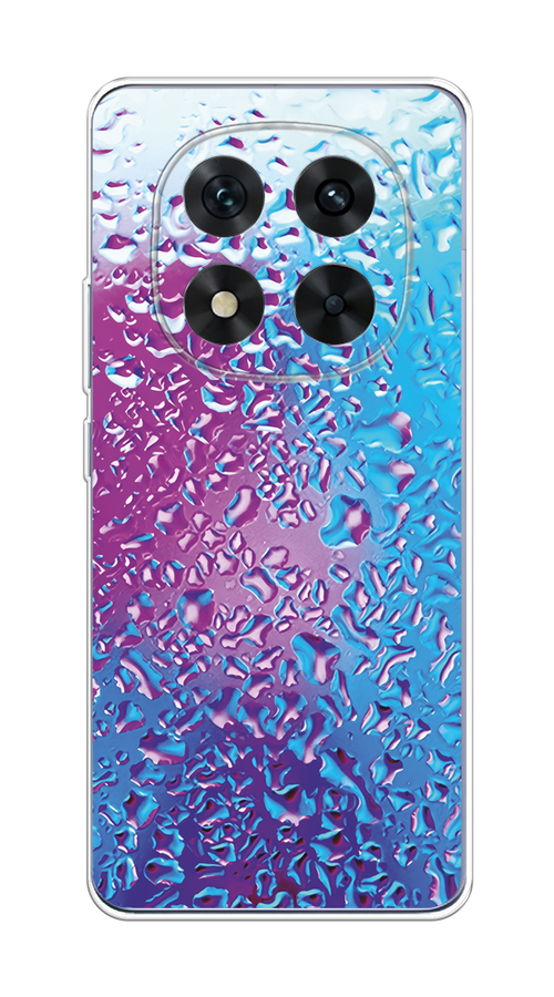 

Чехол на Xiaomi Redmi Note 14 Pro 5G Капли на стекле, Бирюзовый;розовый, 323950-1