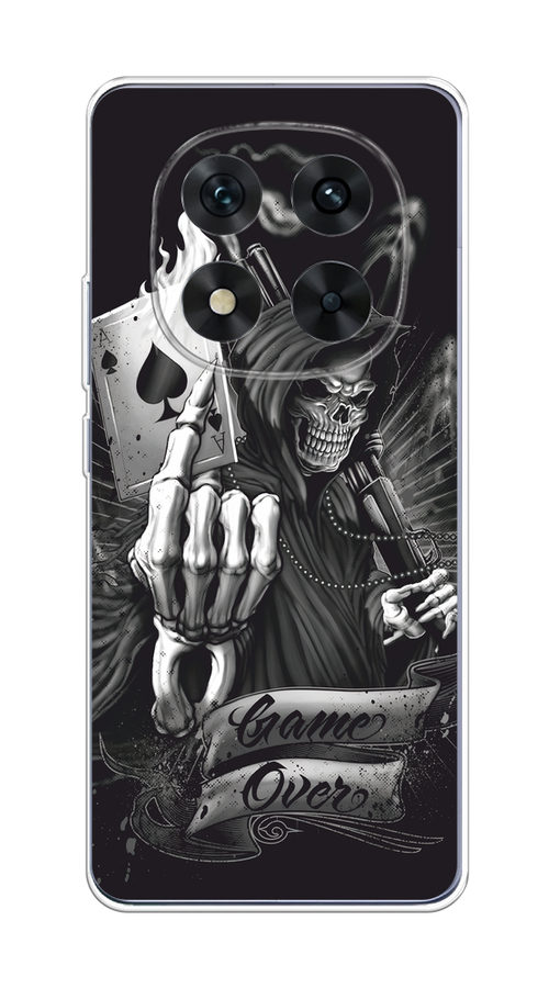 

Чехол на Xiaomi Redmi Note 14 Pro 5G Игра закончена, Черный;серый, 323950-1