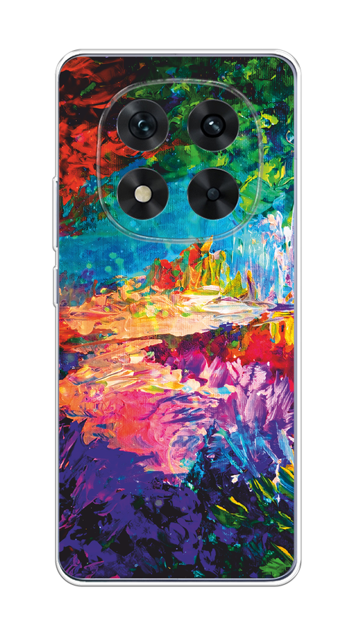 

Чехол на Xiaomi Redmi Note 14 Pro 5G Лес-гуашь, Синий;розовый;зеленый, 323950-1