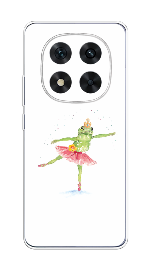 

Чехол на Xiaomi Redmi Note 14 Pro 5G Лягушка-балерина, Зеленый, 323950-1